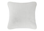 Coussin f.fourrure Flora 20x20 blanc