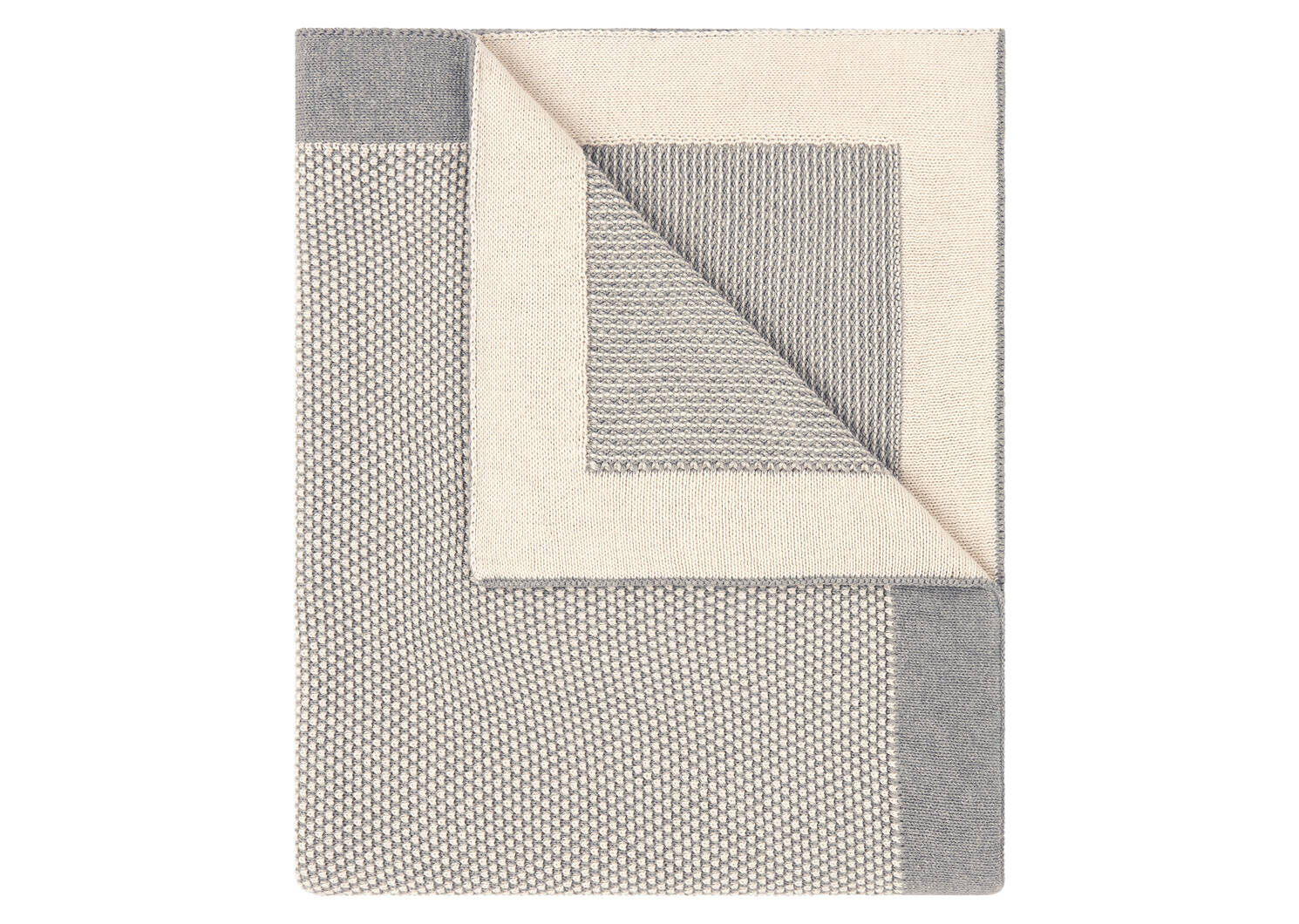 Handford Cotton Throw Light Grey