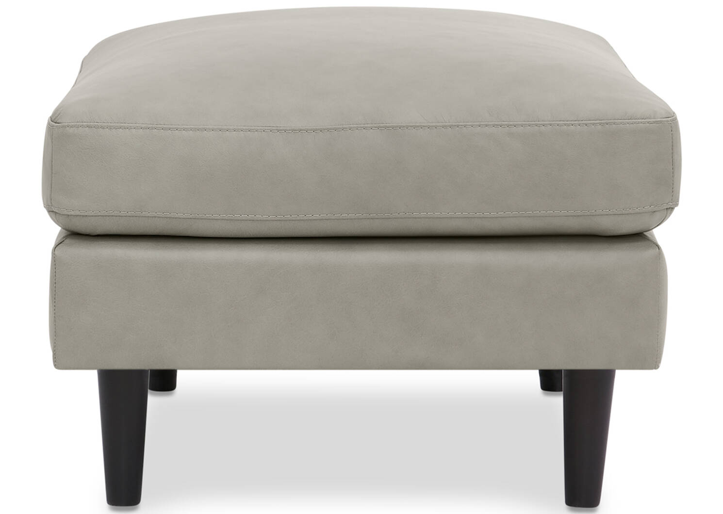 Repose-pieds en cuir Savoy 38 x 27 po personnalisé