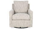 Sadie Swivel Armchair -Zell Pebble