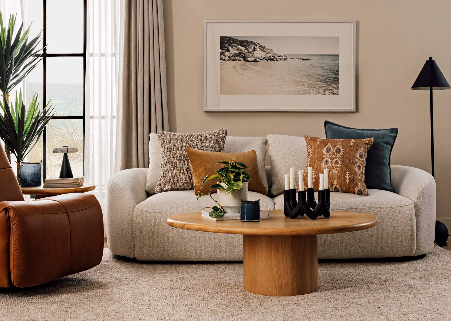 Hilary Relaxer Sofa -Cirro Natural