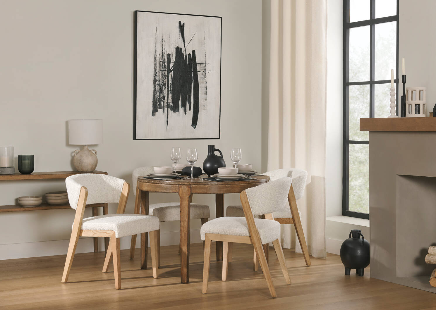 Dundas Round Dining Table -Hughes Ale