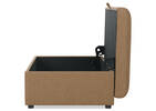 Lillian Storage Ottoman -Ruby Walnut