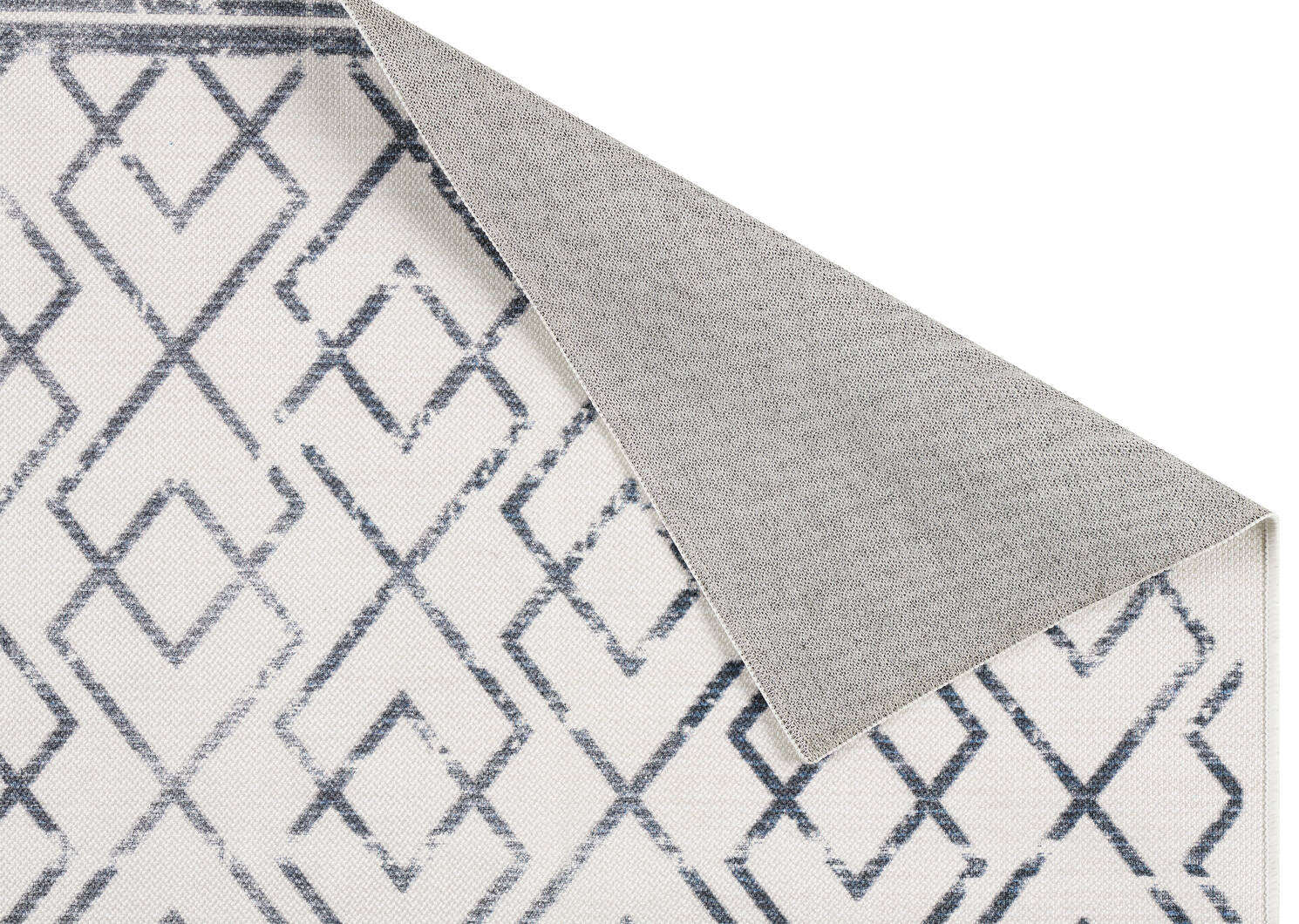 Brisa Outdoor Rug 72x108 Grey/Black