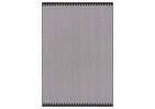 Matira Rug - Zigzag Black/Ivory