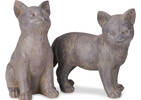 Statuette de chaton - pavé