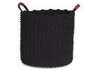 Panier à linge Corde noir