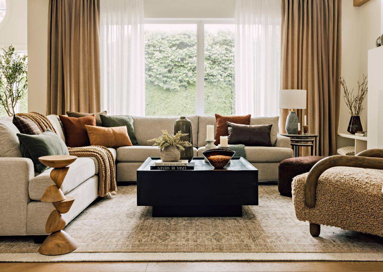 Tapis Heritage 96x120 ivoire/naturel