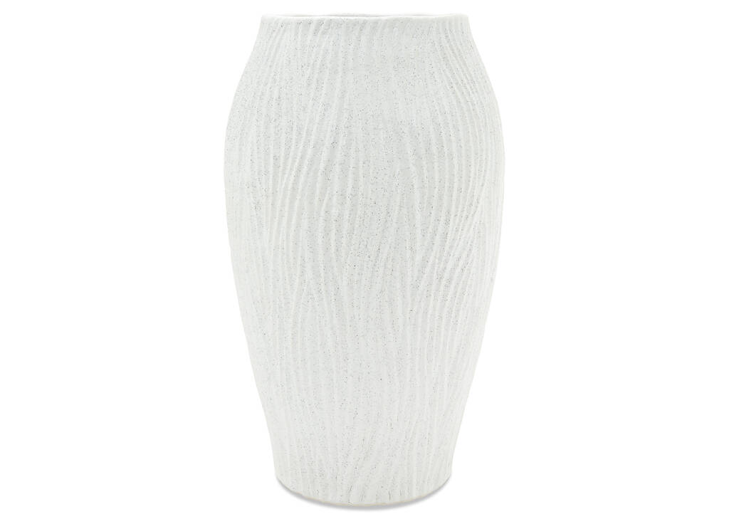Grand vase Gianna blanc