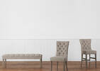 Oakwood Bench -Nantucket Linen