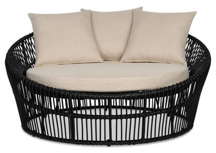 Fauteuil Ibiza -noir