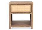 Graham Side Table -Ayr Drift/Rattan