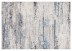 Tapis Rory 94x133 gris/bleu