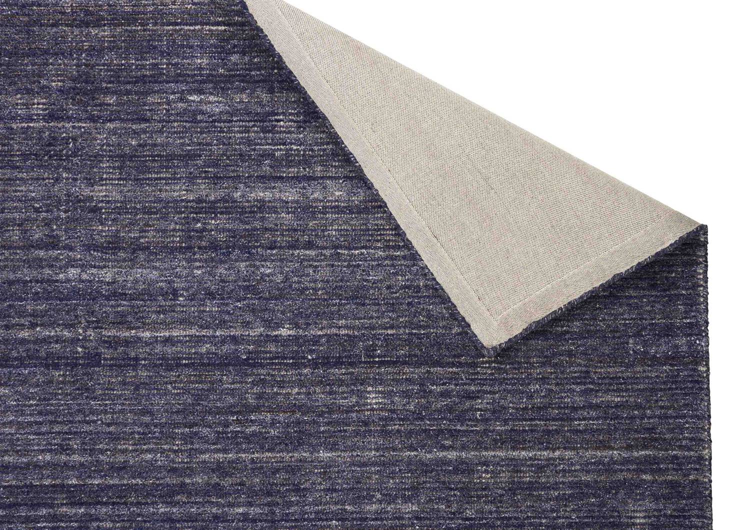 Tapis Bainbridge 96x120 bleu foncé/ivoir