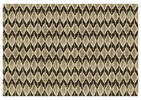 Napperon Naira noir/naturel