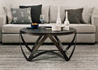 Table basse Argyle -Reviv charbon