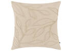 Coussin brodé Lyra 20x20 ivoire