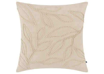 Lyra Embroidered Pillow 20x20 Ivory