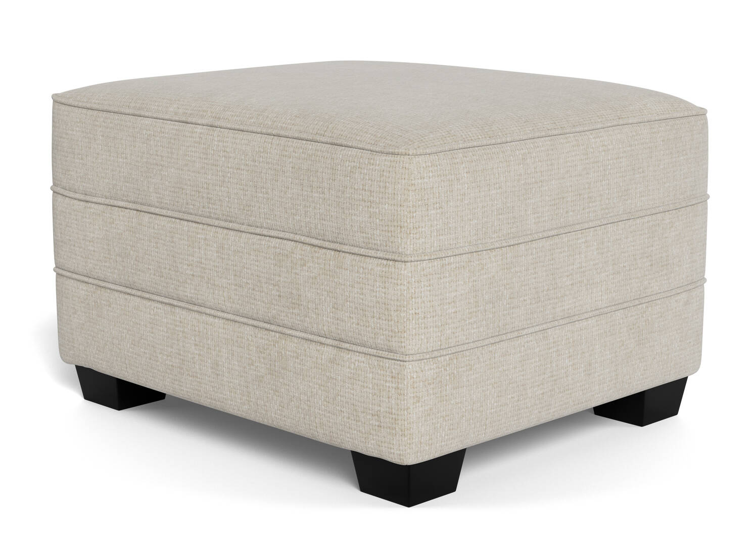 Azure Custom Ottoman 28x24”