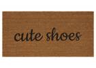 Cute Shoes Doormat Natural