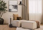 Coussin Bailey 12x22 champignon