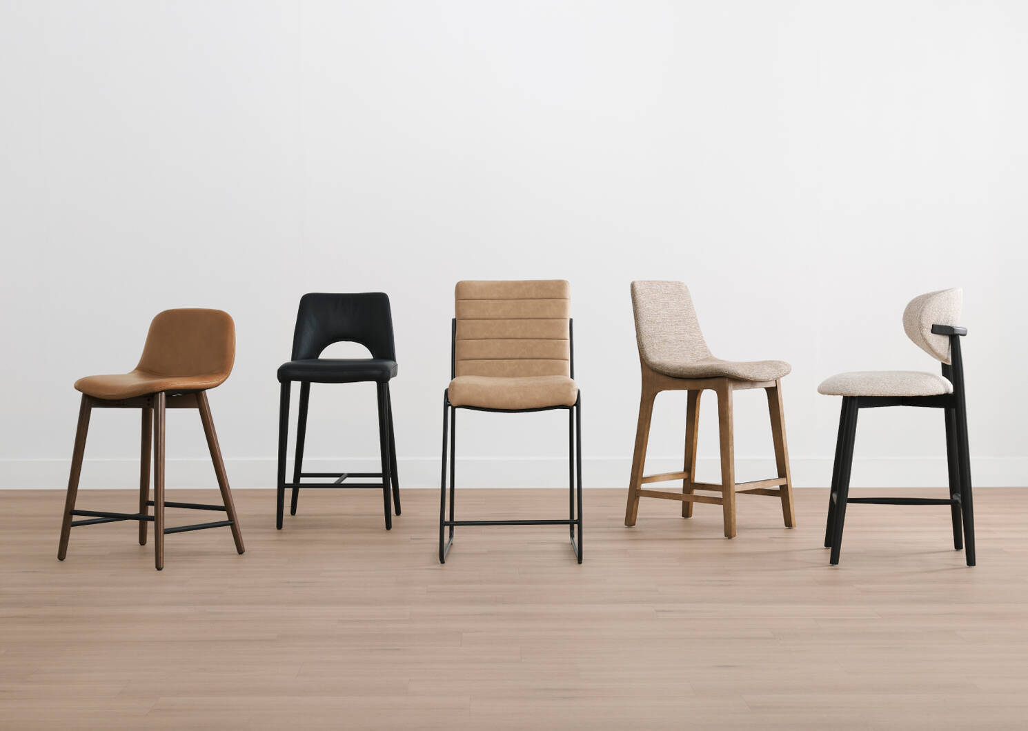 Ortega Counter Stool -Warner Sepia