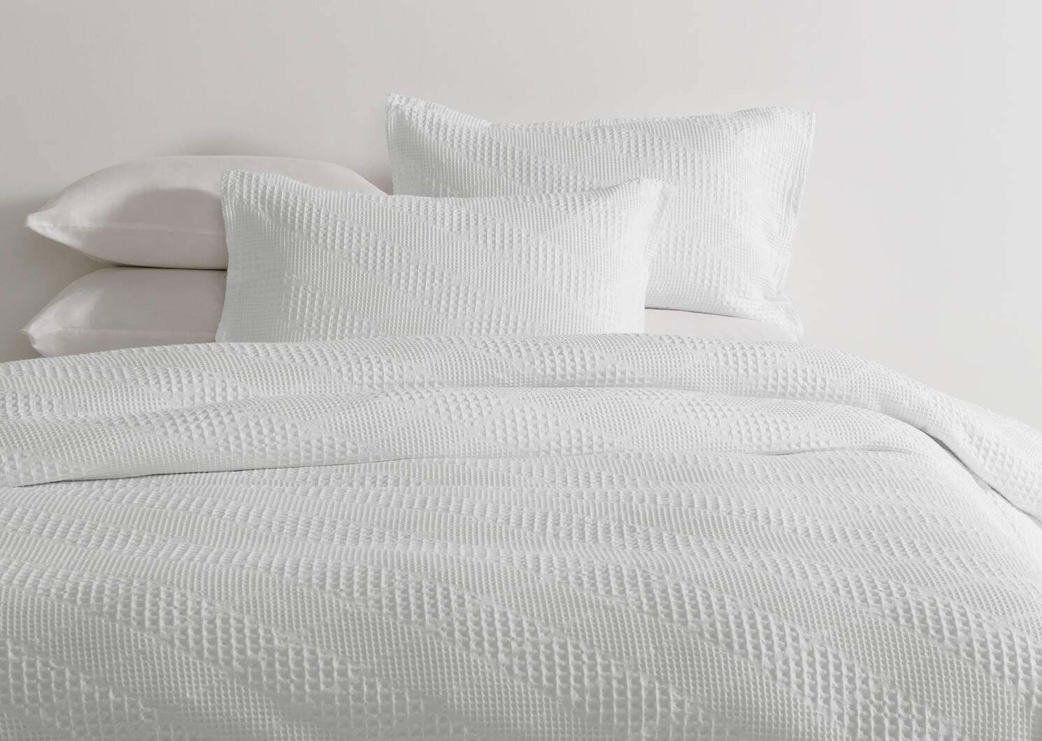 Sinclair Duvet Set King White