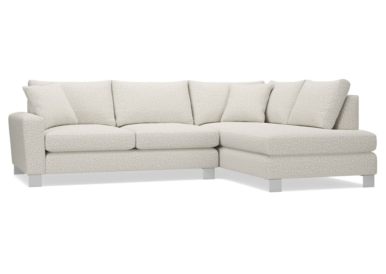 Tribeca Custom Sectional with Chaise Return