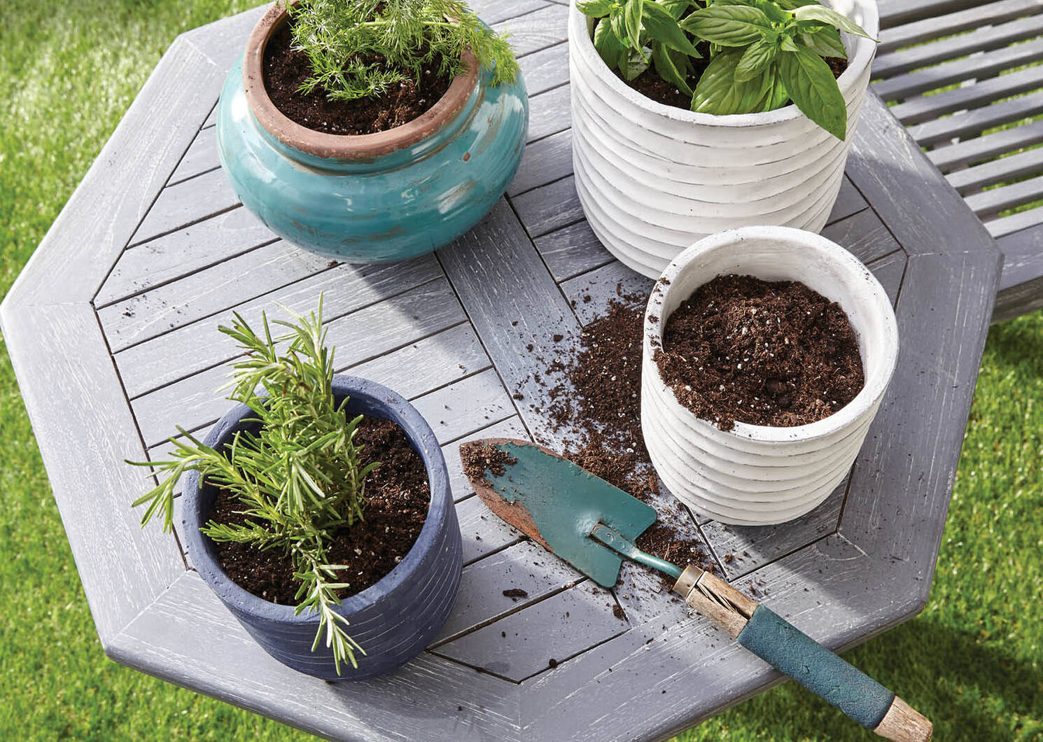 Murl Planter Small White