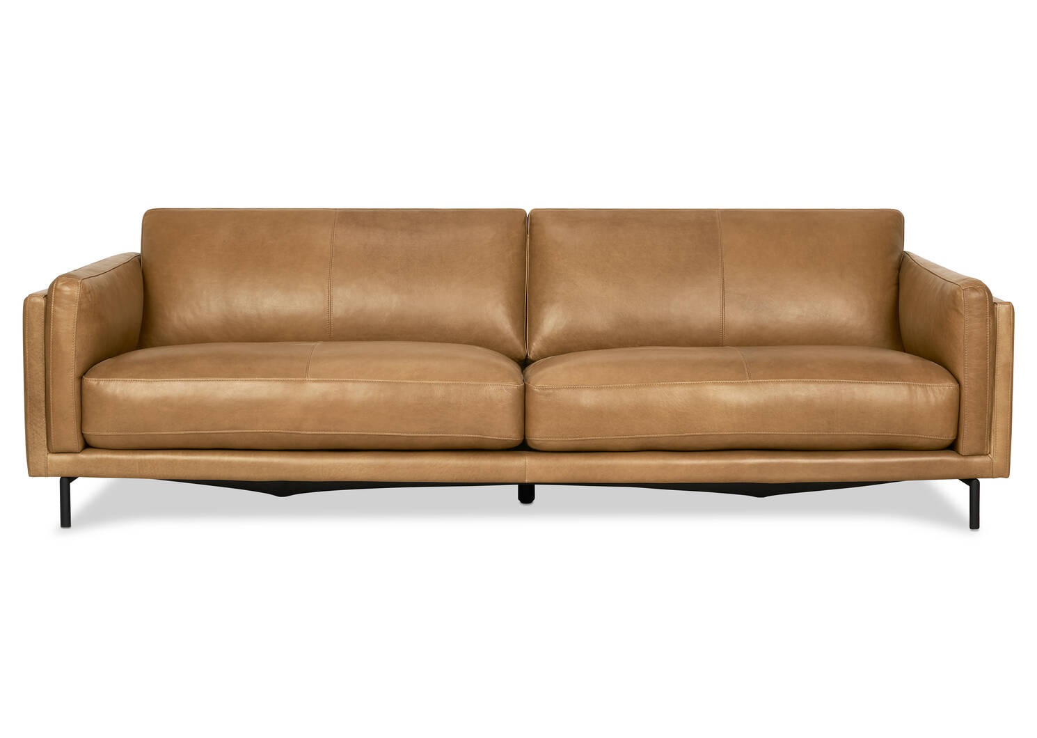 Canapé cuir Renfrew 94 po -Adler brun cl