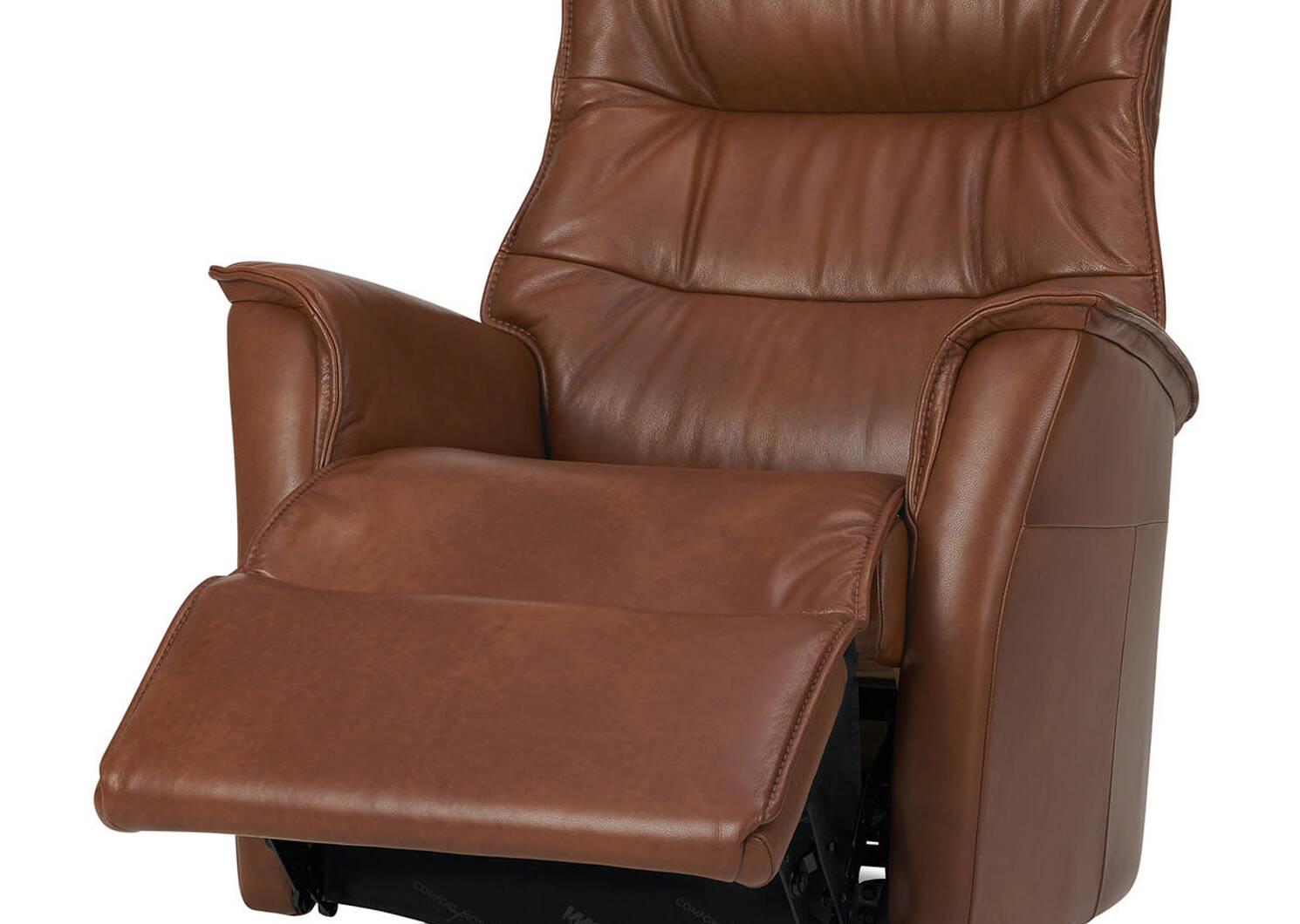 Paramount Leather Recliner -Sol Cinnamon