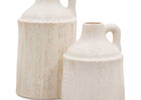 Clayton Jug Vases -Antique White