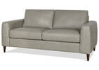 Kaston Custom Leather Loveseat