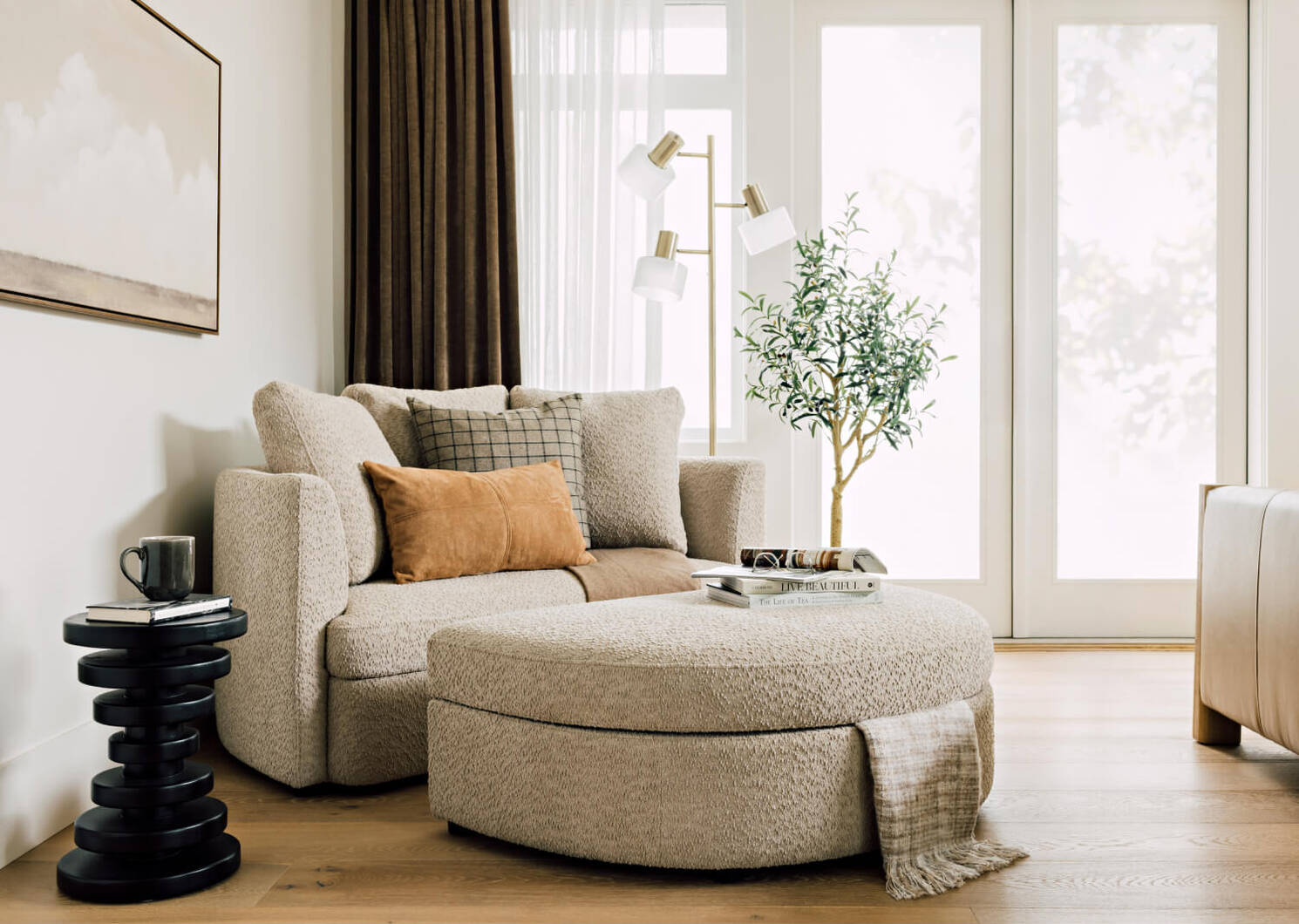 Fauteuil Alma -Cali taupe