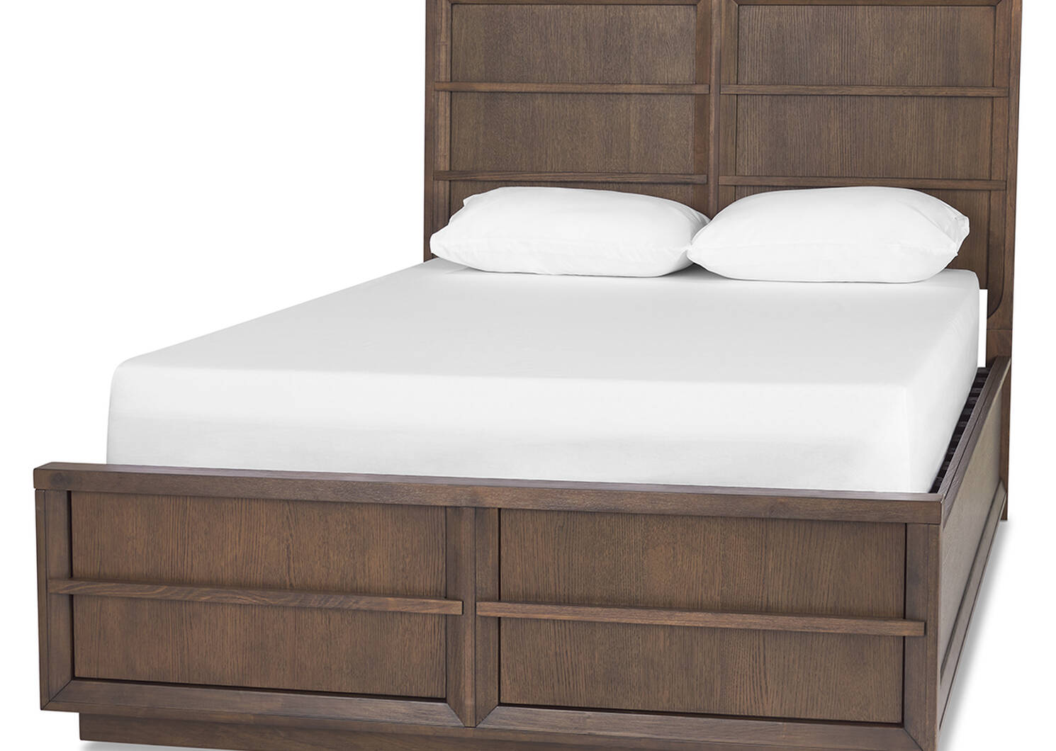 Monteray Storage Bed -Navarro Oak, QUEEN