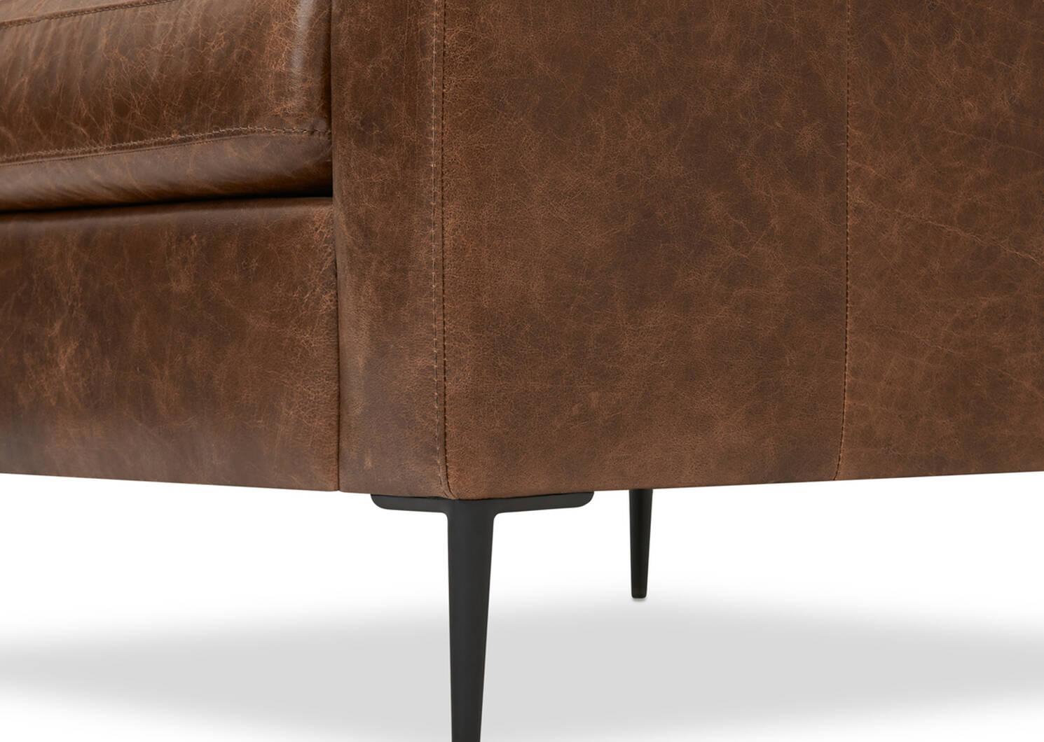 Lucca Custom Leather Armchair