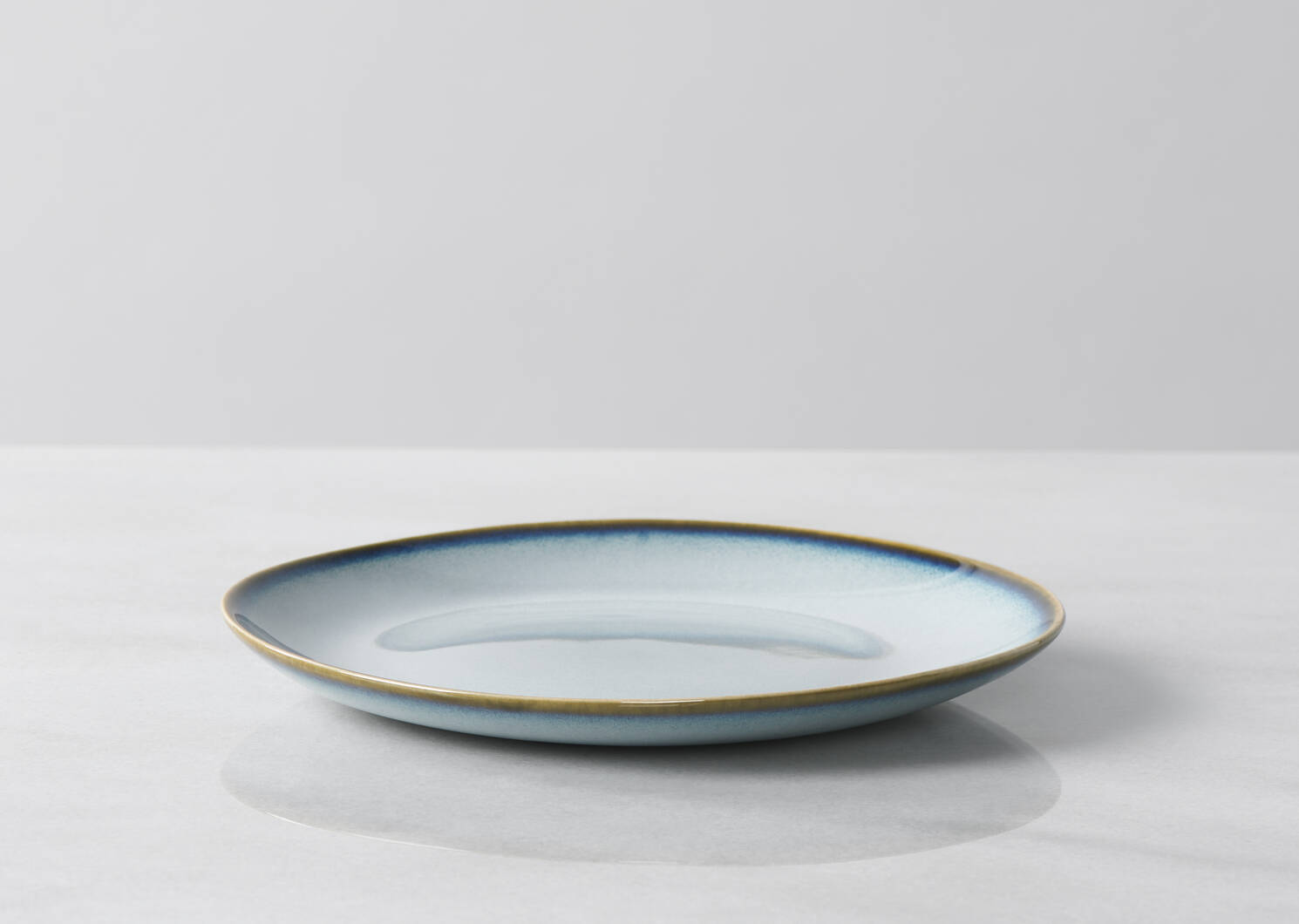 Service vaisselle Burritts 16 p. bleu p.