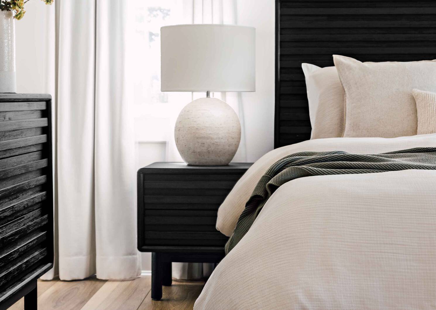 Nuevo Nightstand -Lirah Coal