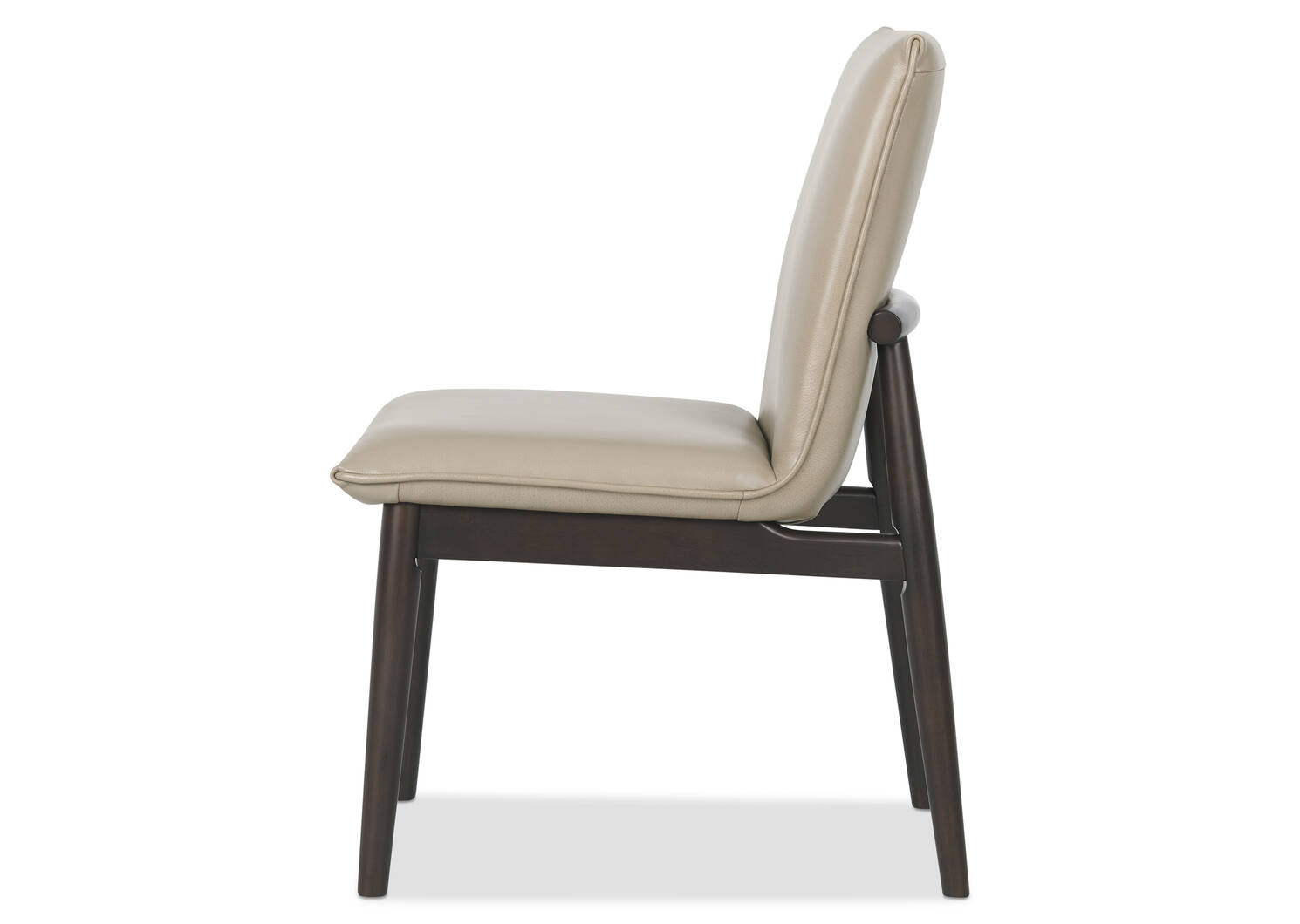 Chaise en cuir Esmae -Reede pierre