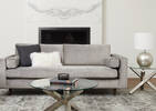 Maverick Coffee Table -Brushed Steel