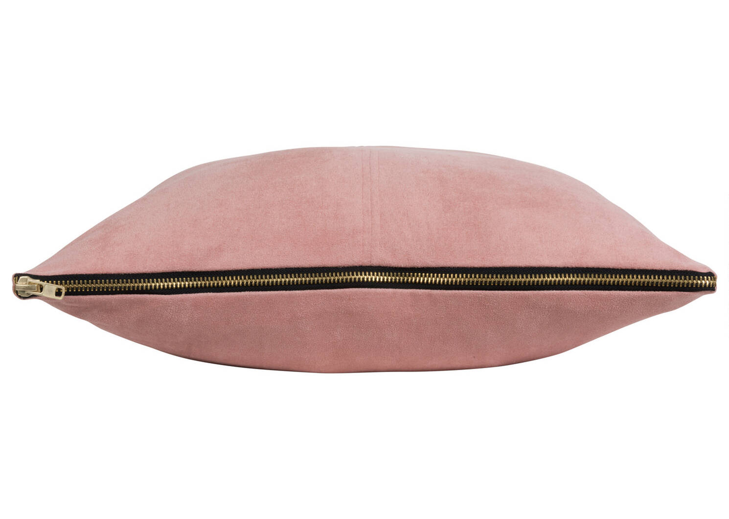 Coussin Exposed Zip 20x20 rose cendré