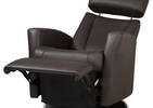Belvedere Leather Recliner -Tre Brown