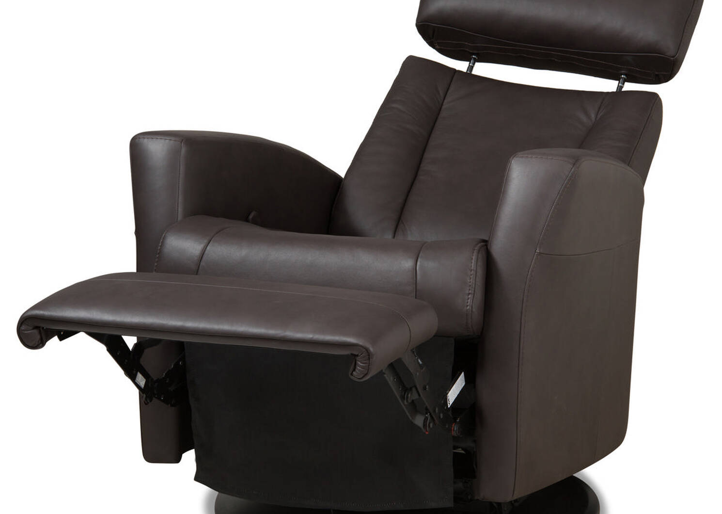 Belvedere Leather Recliner -Tre Brown