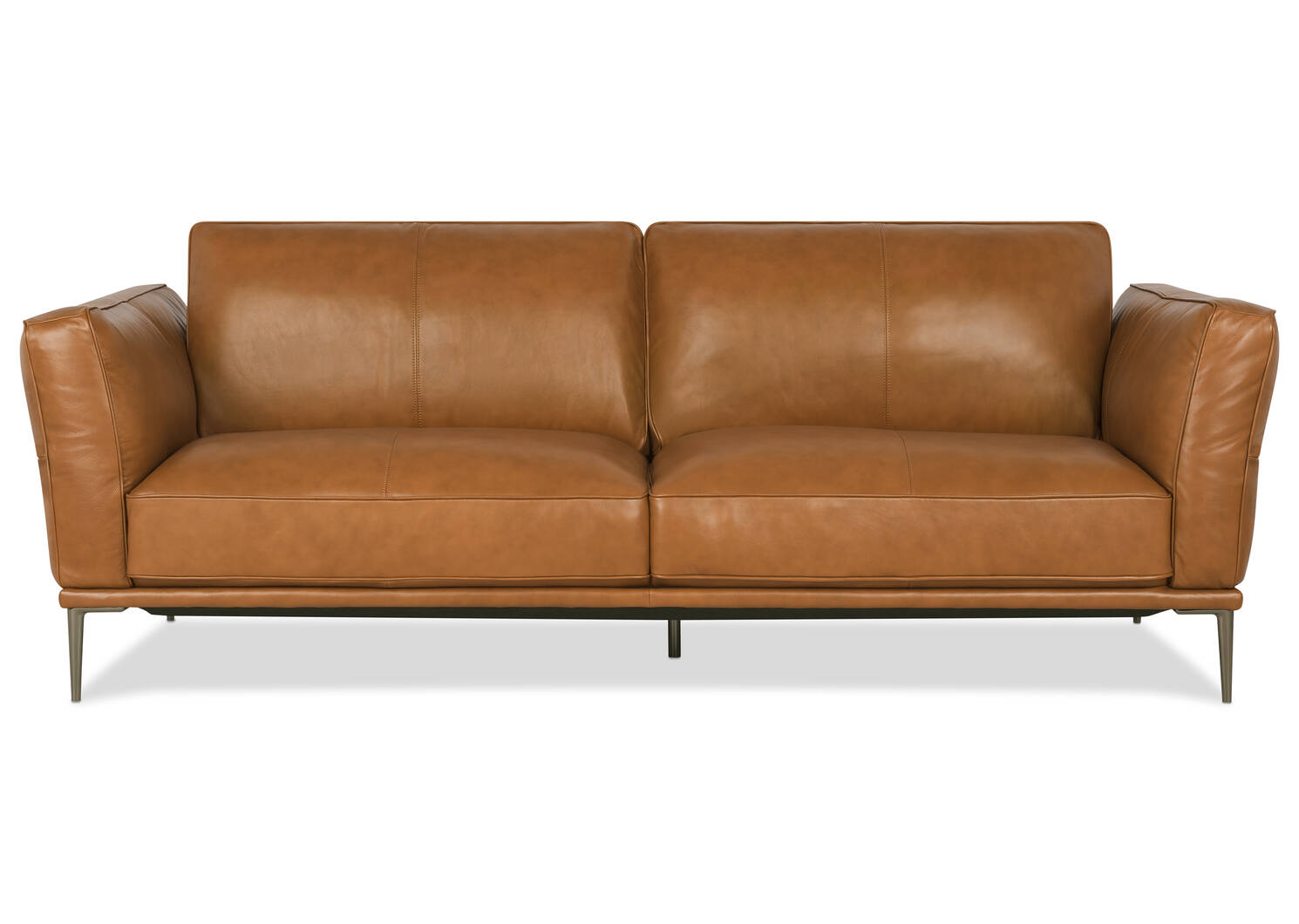 Jensen Leather Sofa Alec Tan Urban Barn