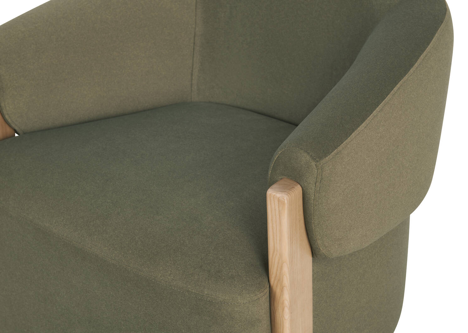 Fauteuil pivotant Alicent -Vaughn forêt