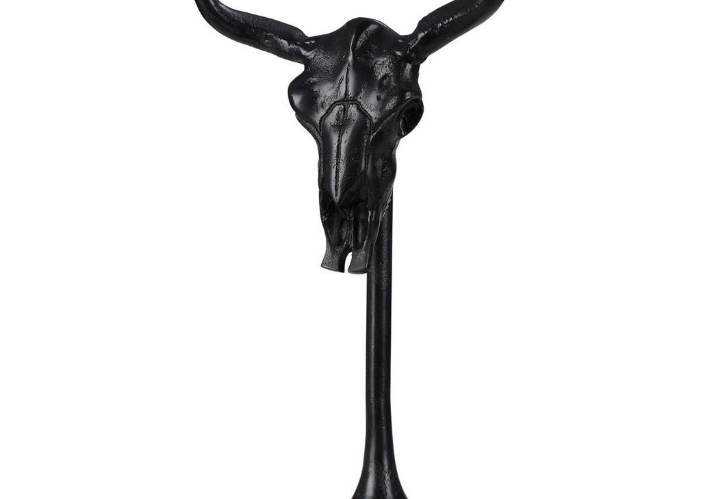Maximilian Bull Skull Decor