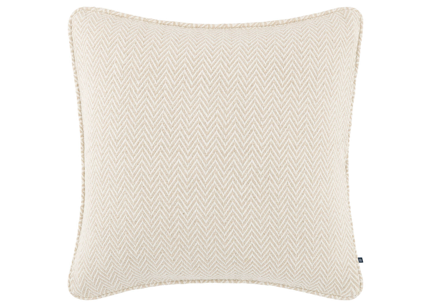 Elston Cotton Pillow 20x20 Sand/Ivory