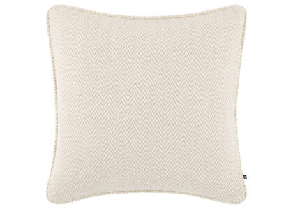 Coussin en coton Elston 20x20 sable/iv