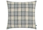 Coussin carreaux Swain 20x20 gris/sable