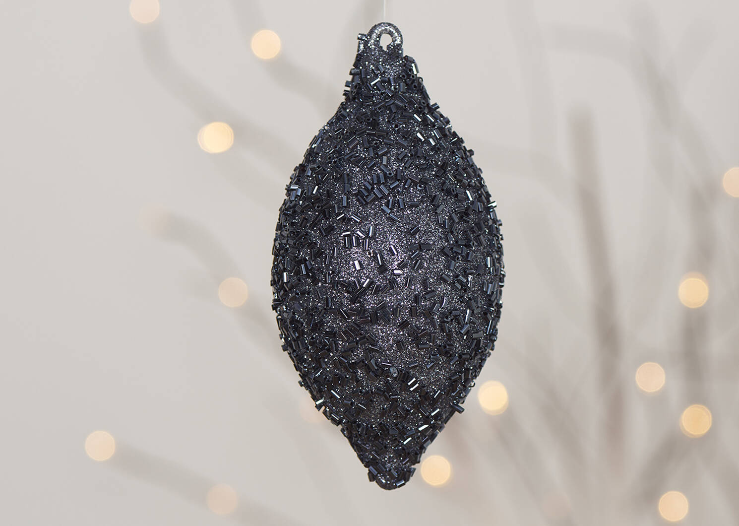 Ornement fleuron Ralitza minuit